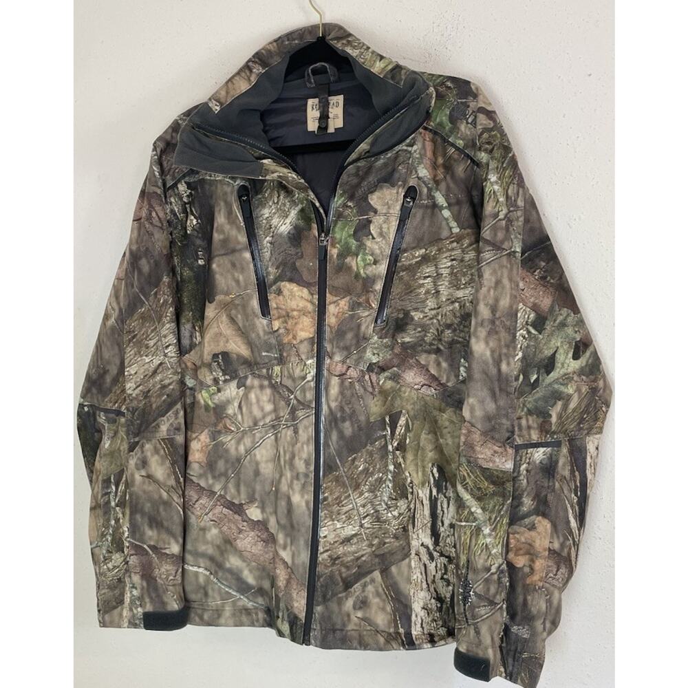 RED HEAD Bone Dry Jacket Mens Medium Brown Camo Hunting Outdoor No Liner